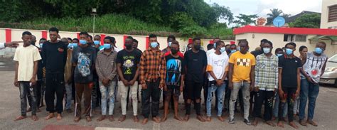 52 Suspected Internet Fraudsters Arrested In Benin Six In Abuja