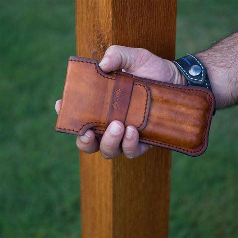 Handcrafted Leather Cigar Pouch Leather Cigar Case