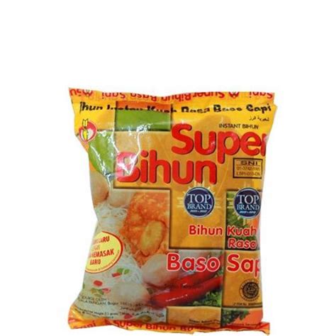 Jual Super Bihun Kuah Instan Baso X Gr Shopee Indonesia