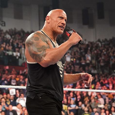 Dwayne The Rock Johnson Monday Night Raw January 1 2024 Dwayne