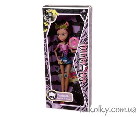 Clawdeen Wolf Doll Gloom Beach Monster High