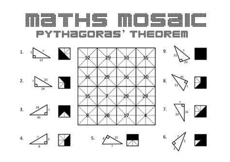 Pythagoras Puzzle By Danwalker Teaching Resources Tes