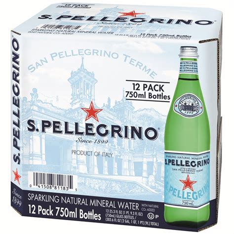 San Pellegrino Sparkling Mineral Water Ml X Daily Drop