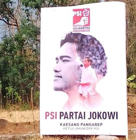 Baliho Psi Partai Jokowi Serbu Bali Jero Ong Kami Tak Tahu Bali