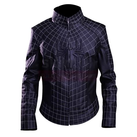 The Amazing Spider Man 2 Black Leather Jacket