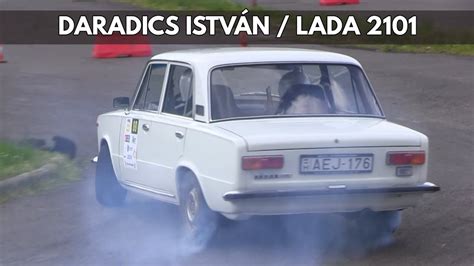 Daradics Istv N Lada B Zis Bau Szlalom Verseny Az Intercars