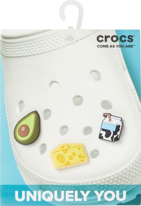 Crocs Schuhanstecker Jibbitz Charm Essential Snacks 3er Set