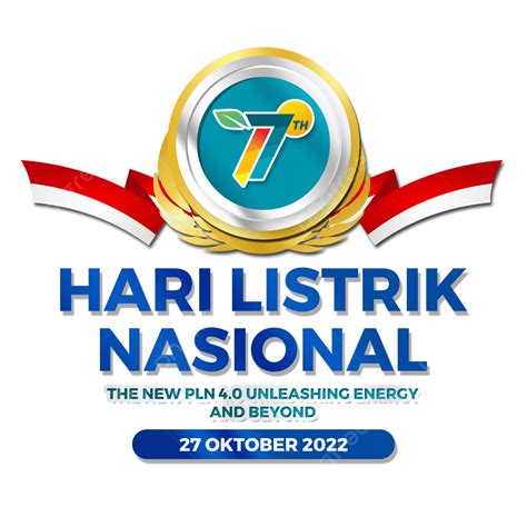 Ucapan Hari Listrik Nasional Ke 77 Tahun 2022 PNG Hari Listrik