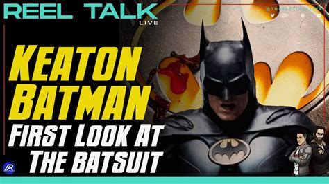 Keaton Batman Full Batsuit Reveal On Batgirl Set YouTube