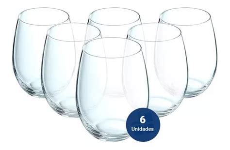 Set X Copa Sin Pie Vaso Cristal Quarzo Arcoroc Primary