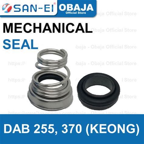 Jual Mechanical Seal Dab 255 Keong Seal 370 Seal Keong Seal Pompa Air