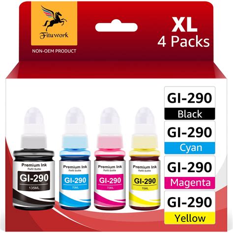 Canon GI 290 G3200 G4210 Ink Refill Compatible For Canon GI 290 GI 290