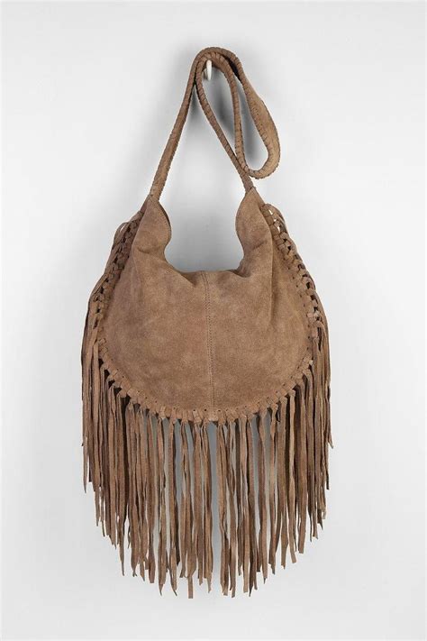 Leather Suede Fringe Handbags Iucn Water