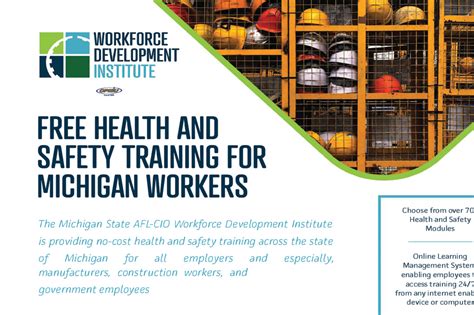 Workforce Development Institute Offers Free Health And Safety Training