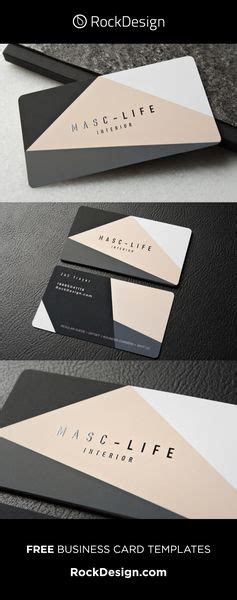 Stand out with creative interior design business cards