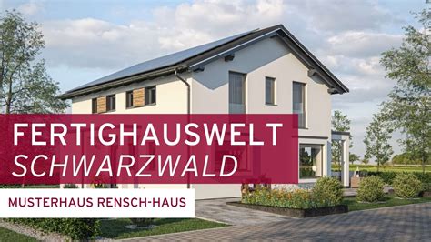 Haus Rundgang Musterhaus Rensch Haus FertighausWelt Schwarzwald