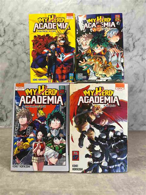 My Hero Academia Tomes A Nolax Shop