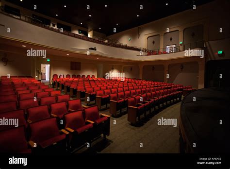 Interior view of The Lyric Theater, Stuart, Florida, USA Stock Photo ...