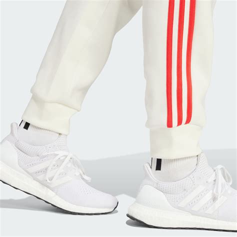 Adidas Future Icons 3 Stripes Regular Pants White Adidas Uae