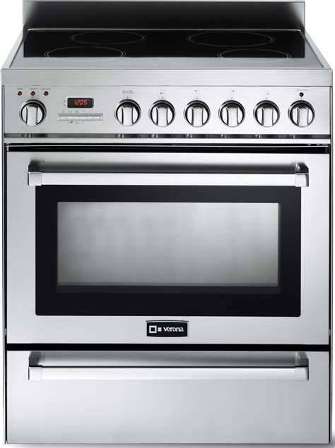 Verona Vefsie304pss 30 Inch Freestanding Induction Range With 4 Cooking