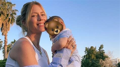 Nicole Neumann Comparti Una Tierna Imagen Con Su Hijo Cruz Cuando Se