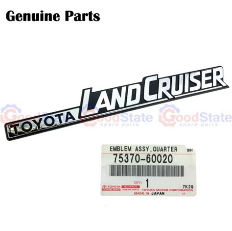 Genuine Toyota Landcruiser Series Pzj Lj Kzj Hzj Fzj Fj Bj Front