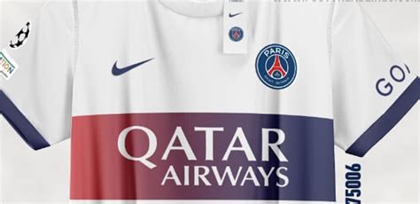 EN IMAGES Le maillot extérieur 2023 2024 du PSG