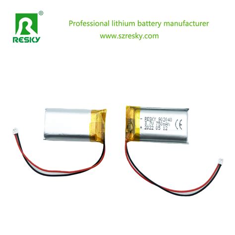 Stock High Quality 652535 3 7V 500mAh Rechargeable Lithium Ion Li