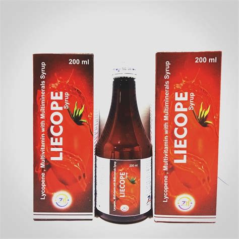 Lycopene Multivitamin Multimineral Syrup 200 Ml At Rs 130 Bottle In Panchkula