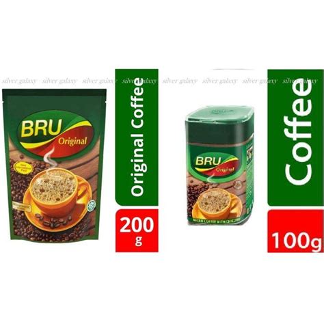 Bru Coffee Original G Refill Pack G G Bottle Lazada