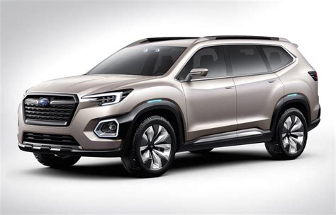 Subaru Previews New 7 Seat Suv With Viziv 7 Concept Performancedrive