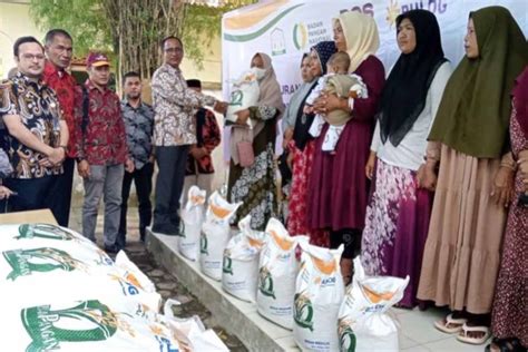 Puluhan Ribu Keluarga Di Aceh Terima Terima Bantuan Pangan Tahap Pertama