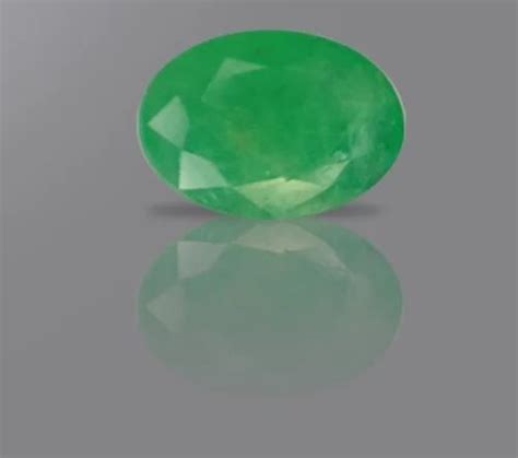 Gemstone Oval Natural Zambia Emerald Cts Carat Carat At Rs