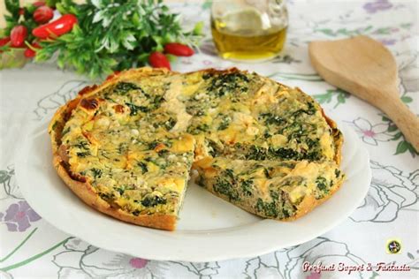 Frittata Al Forno Con Formaggio Carne E Spinaci Profumi Sapori Fantasia