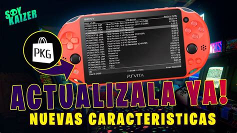 Corre A Actualizar Ya Tu Pkgj La Mejor De Playstation Vita Youtube