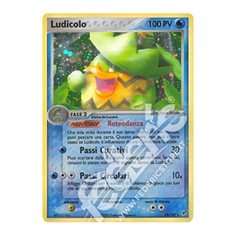 010 107 Ludicolo Holo IT MINT Federicstore