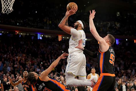 Knicks 112 Lakers 108 Scenes From A Gritty Win In Tinseltown Posting