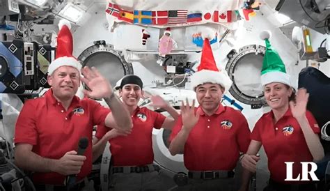 Astronautas De La Nasa Env An Mensaje Por Navidad Desde El Espacio