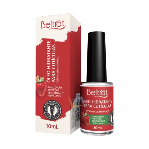 ÓLEO HIDRATANTE DE CUTÍCULA DE MORANGO BELTRAT 10ML Bouttique das Unhas