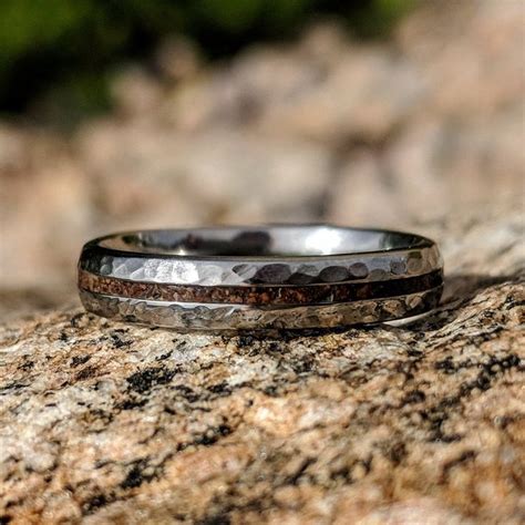 Fossil Wedding Ring - jenniemarieweddings