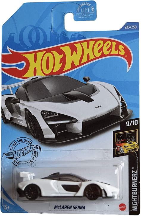 Hot Wheels McLaren Senna, [White] 233/250 Nightburnerz 9/10 | Hot ...