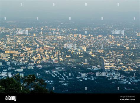 The Scenic Viewpoint from Doi Suthep in Chiang Mai Stock Photo - Alamy