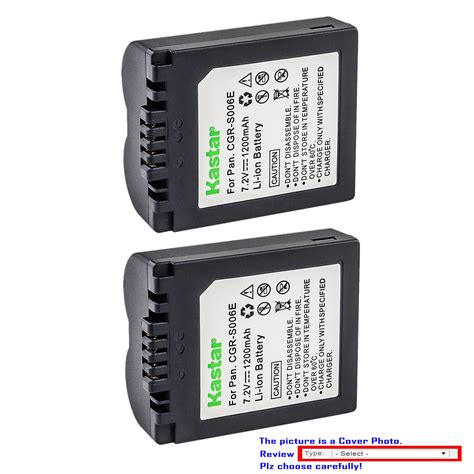 Kastar Replacement Battery For Panasonic Cga S006 And Panasonic Lumix Dmc Fz50ebk Ebay