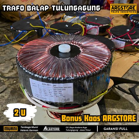 Jual Trafo Toroid Donat 20A 45V CT Helenic German Shopee Indonesia