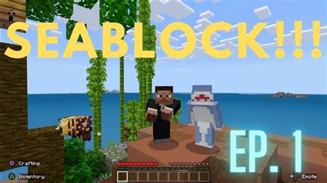 New Beginnings Minecraft Seablock Ep Youtube