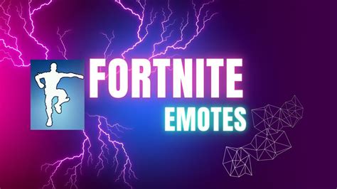 Fortnite Dance And Emotes Youtube