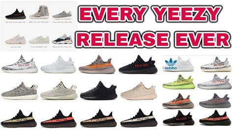 Evolution Of Every Adidas Yeezy Boost Sneaker Released So Far Yeezy