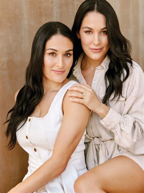 Nikki Bella and Brie Bella - Health Magazine January 2020 Issue