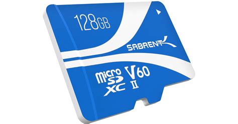 Sabrent 128gb Rocket V60 Uhs Ii Microsdxc Memory Sd Mt60 128gb