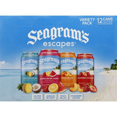 Seagram S Beer Variety Pack 12 Fl Oz From Total Wine And More Instacart